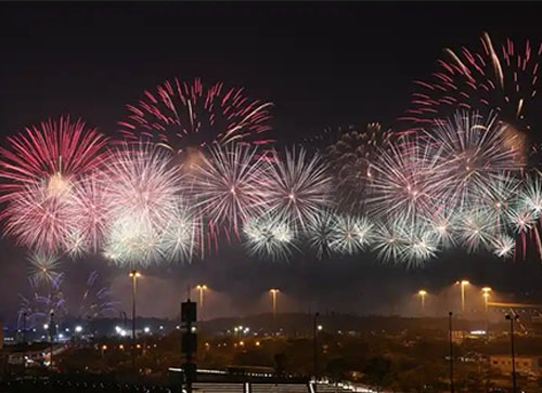 河源焰火晚会